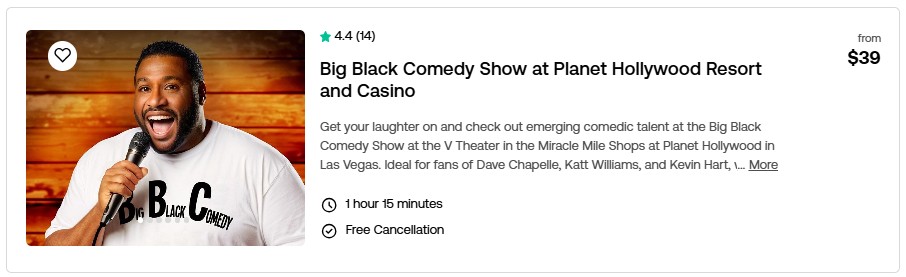 comedy shows